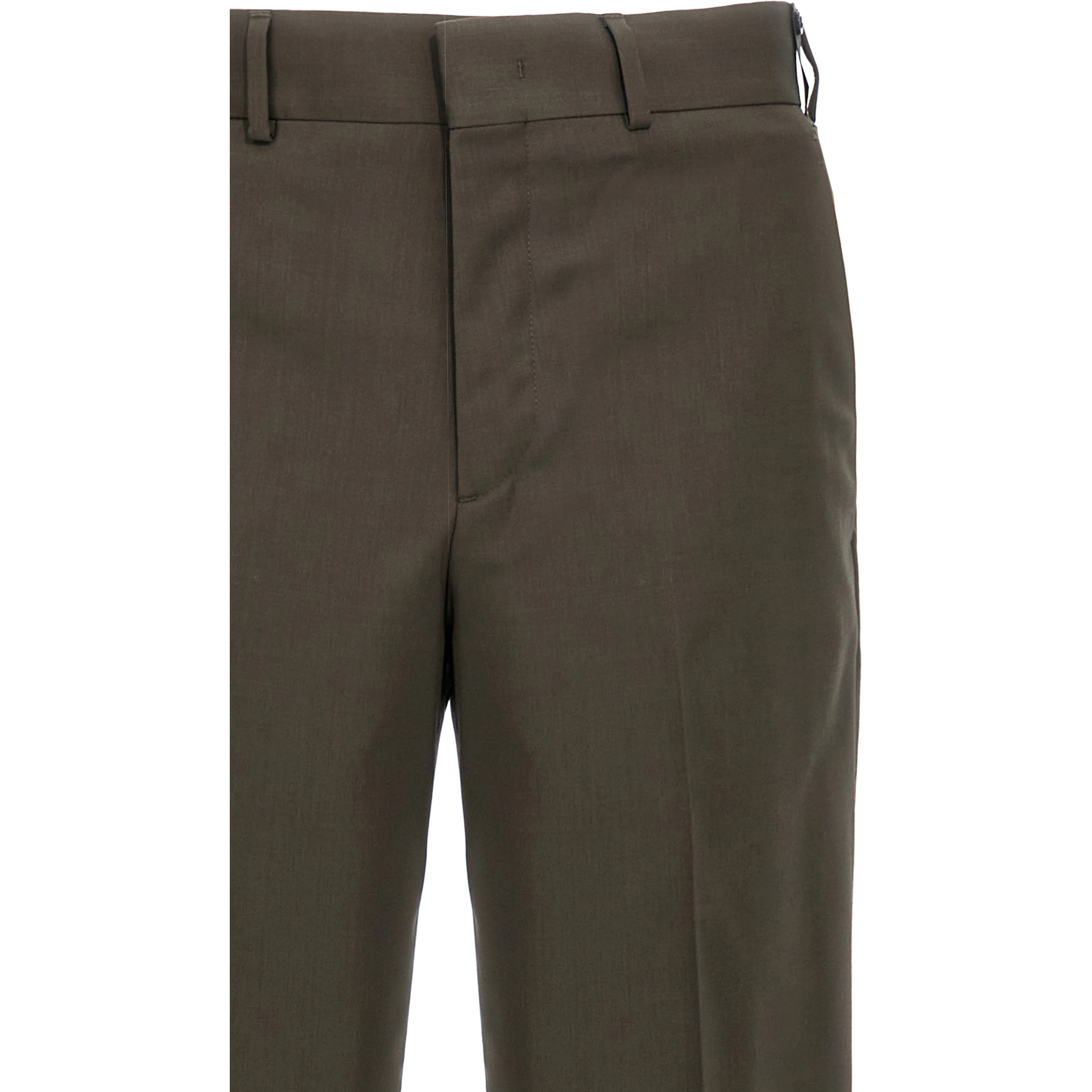 Bicolor Wool Dress Pants