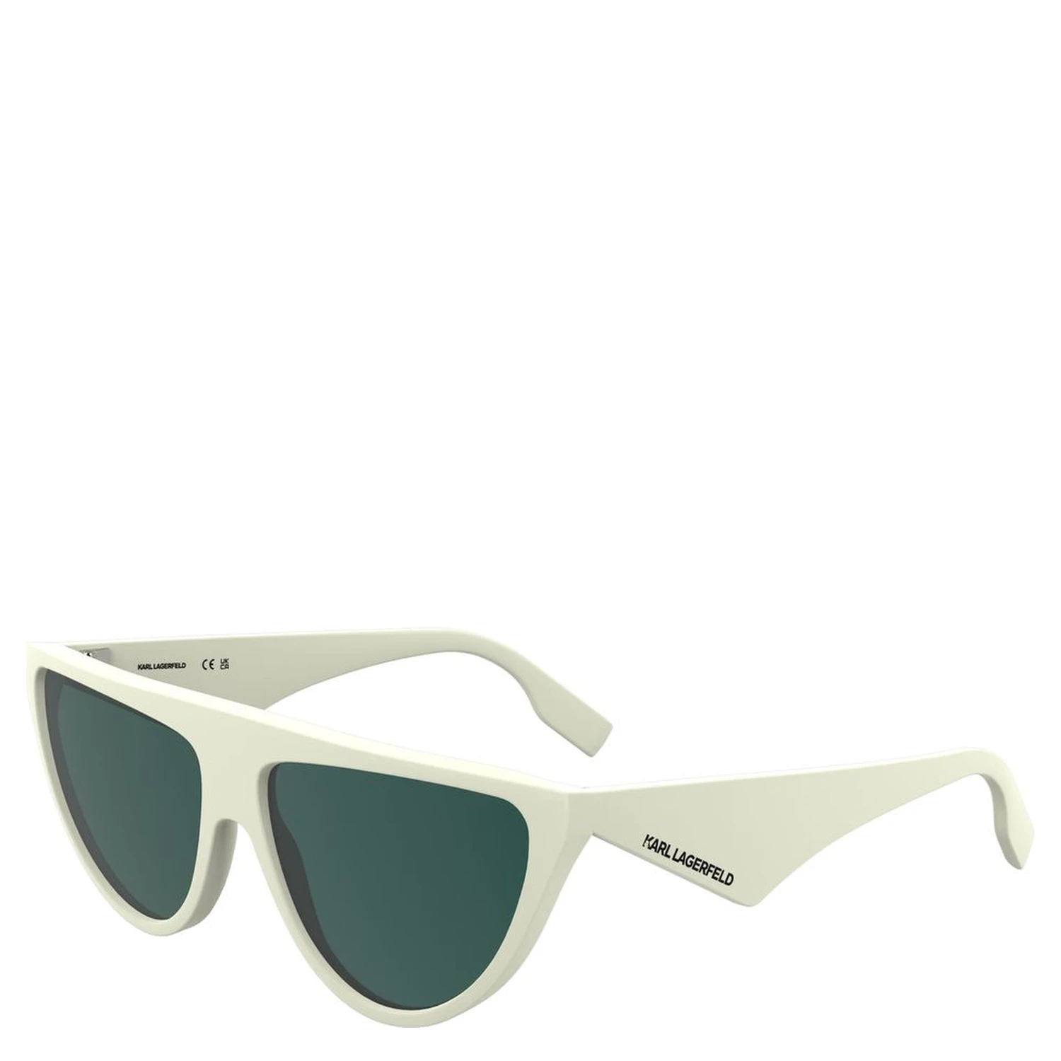 White Injected Sunglasses