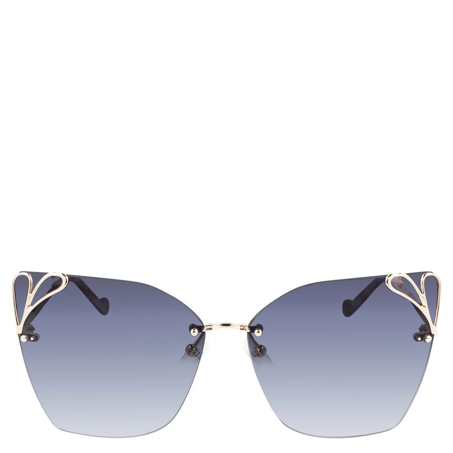 Gold Metal Sunglasses