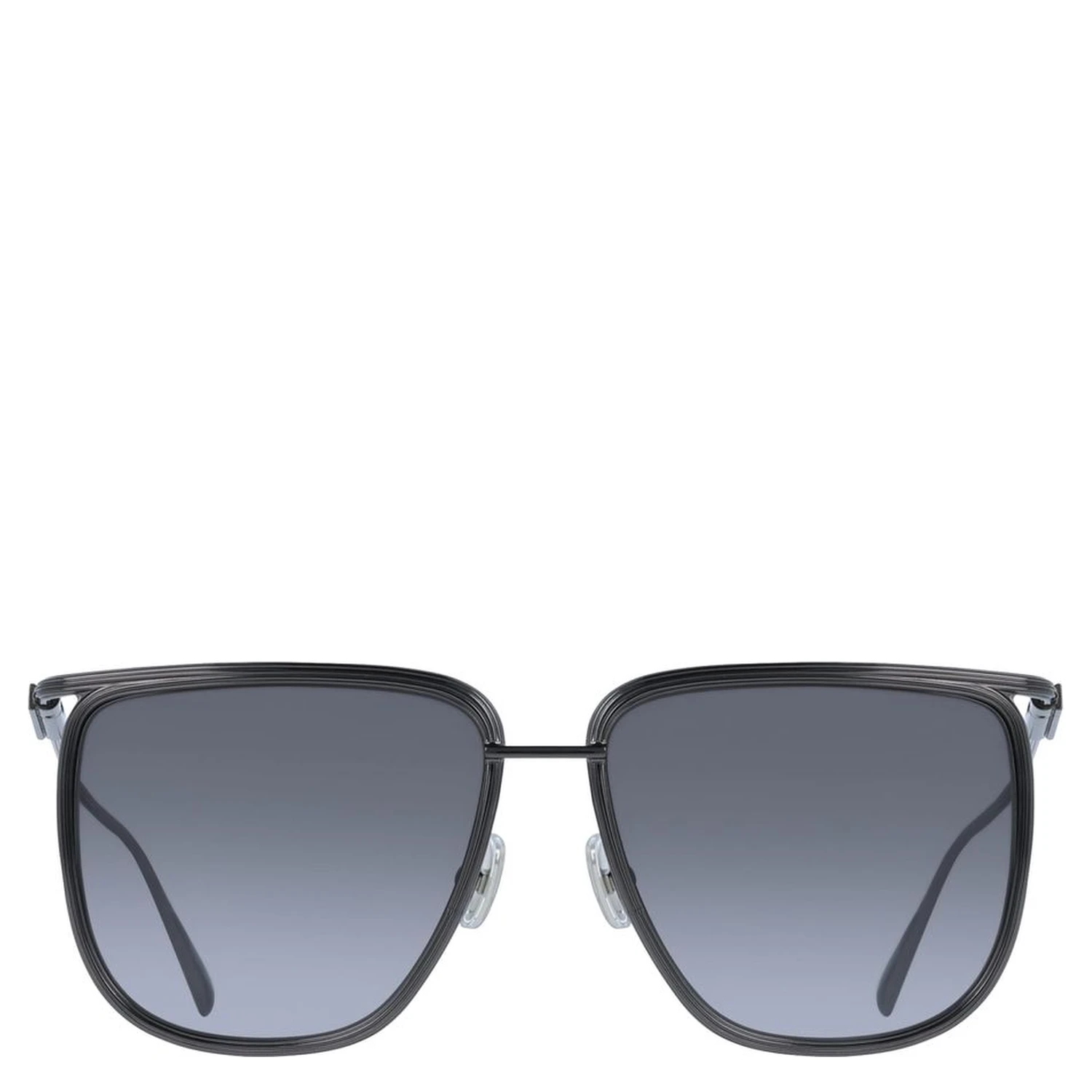 Gray Metal Sunglasses