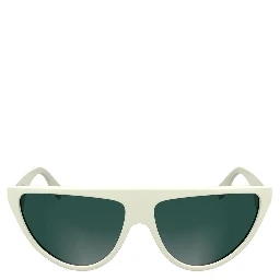 White Injected Sunglasses