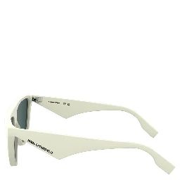 White Injected Sunglasses