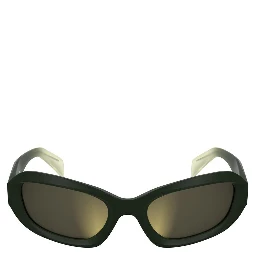 Brown Injected Sunglasses