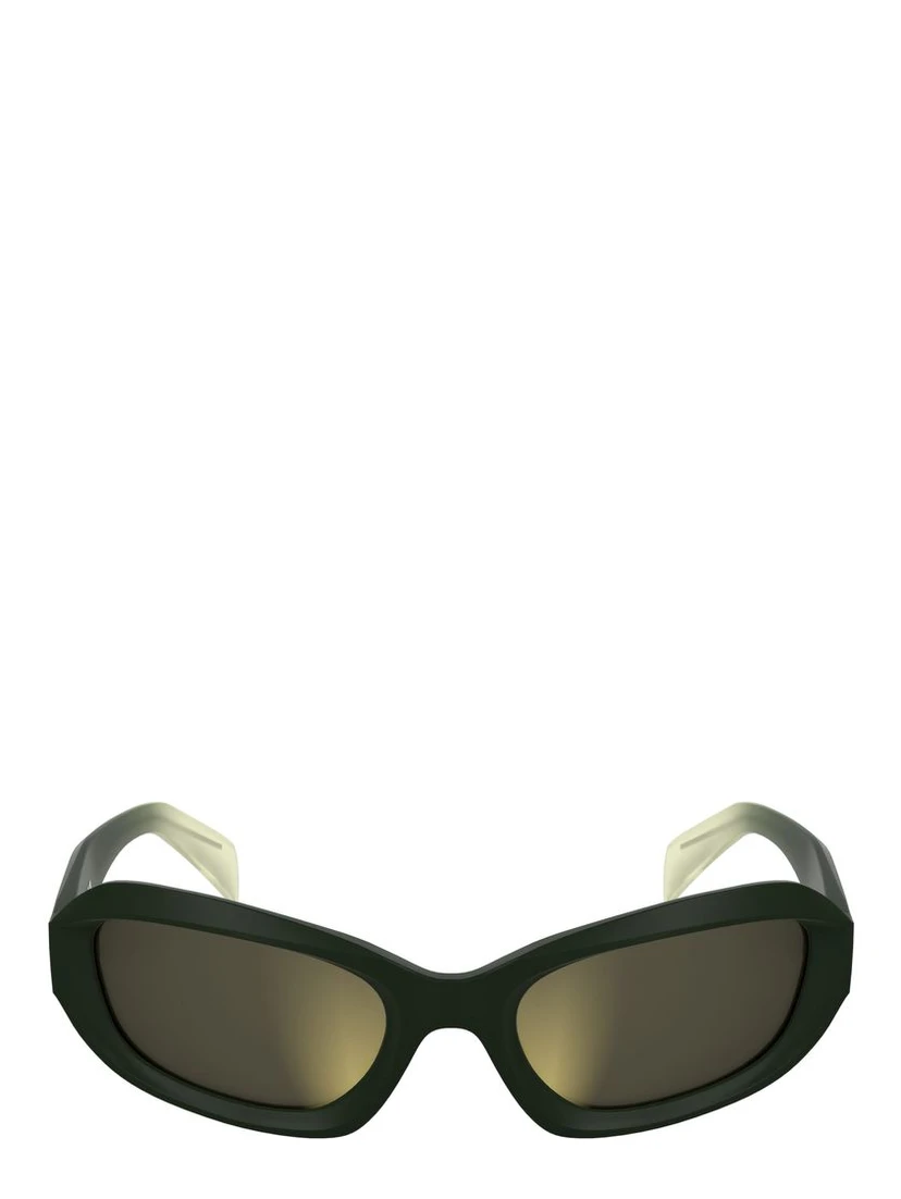 Brown Injected Sunglasses