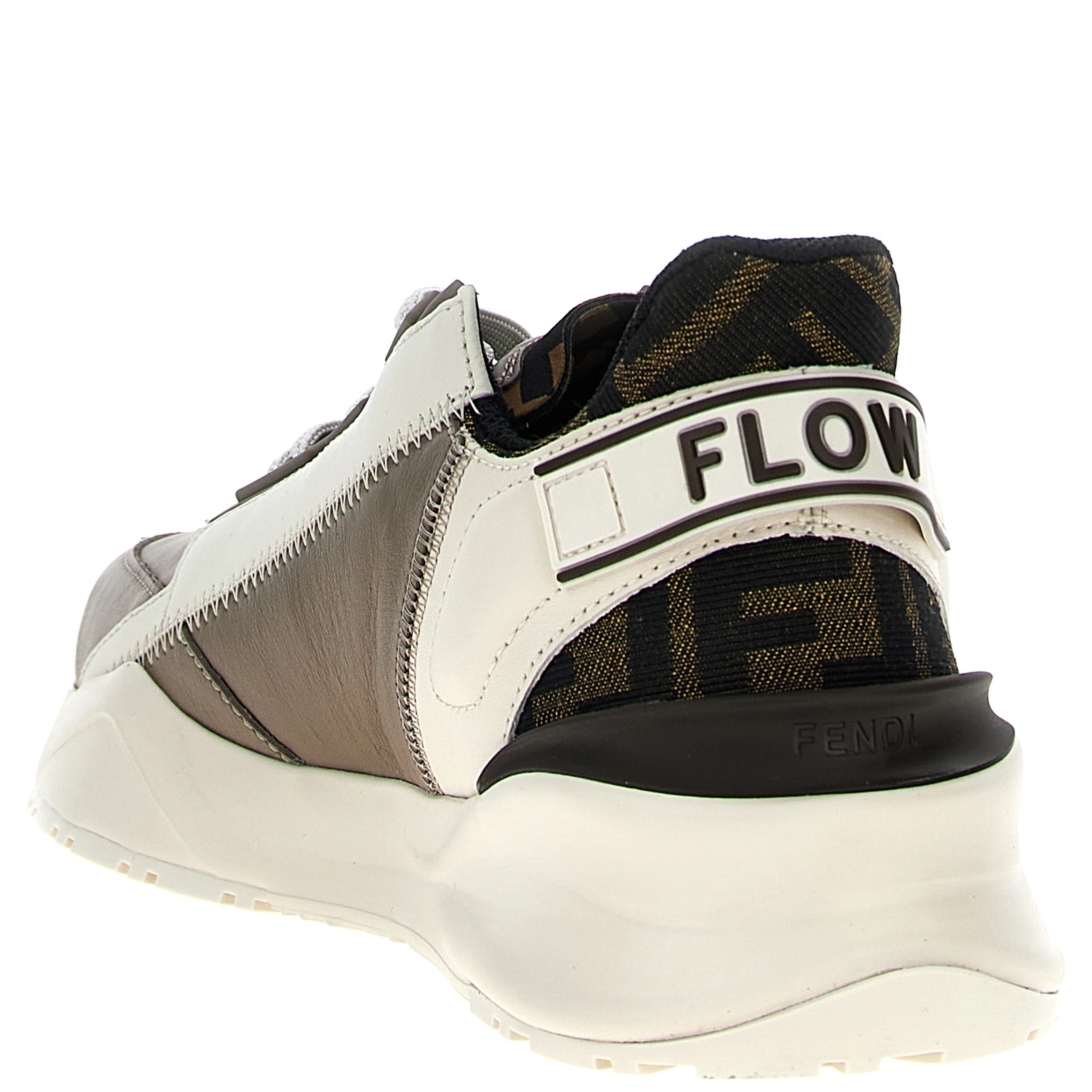 Multicolor Calf Leather Bos Taurus Athletic Sneakers