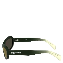 Brown Injected Sunglasses