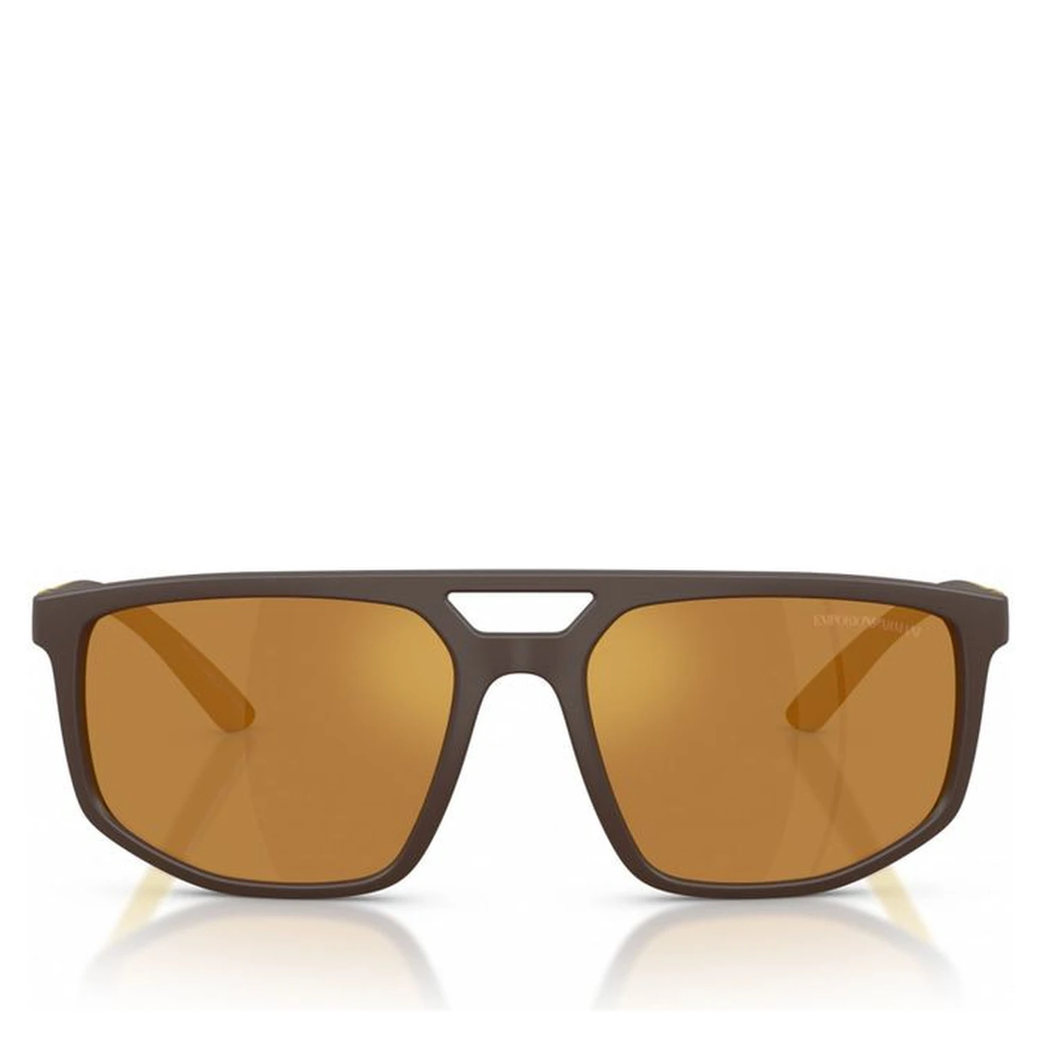 Brown Injected Sunglasses