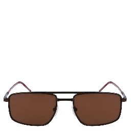 Brown Metal Sunglasses
