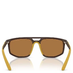 Brown Injected Sunglasses