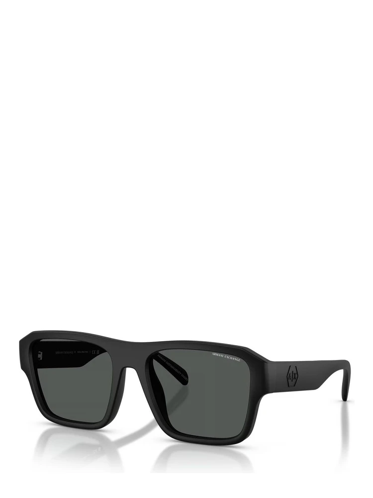 Brown Injected Sunglasses