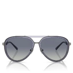 Blue Metal Sunglasses