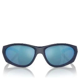 Blue Injected Sunglasses