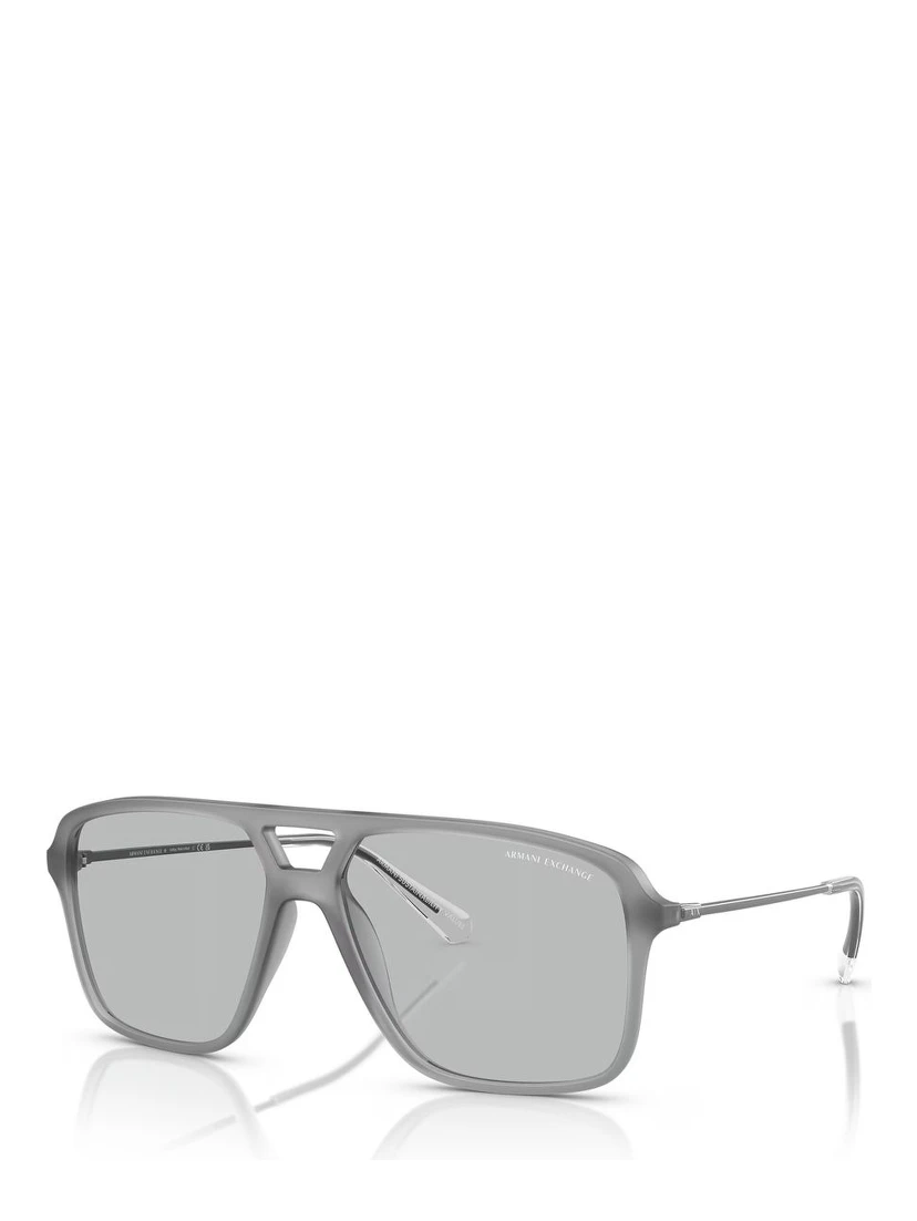 Gray Injected Sunglasses