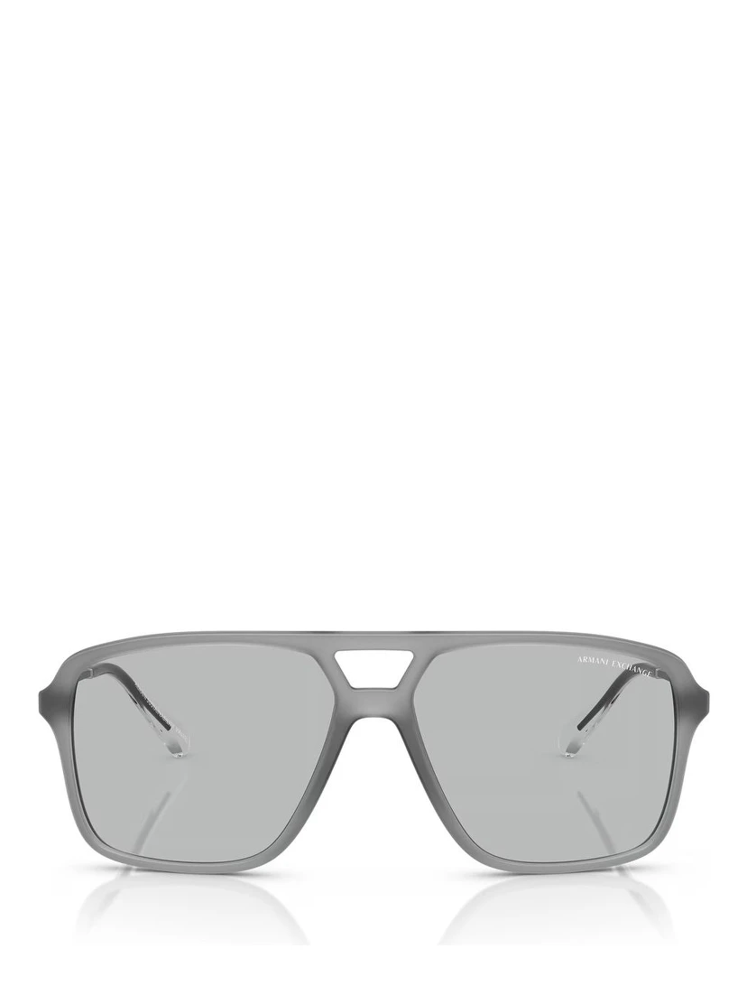 Gray Injected Sunglasses