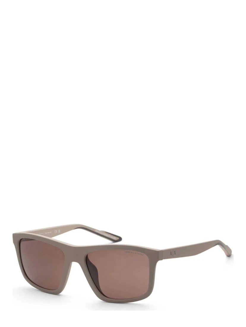 Brown Injected Sunglasses