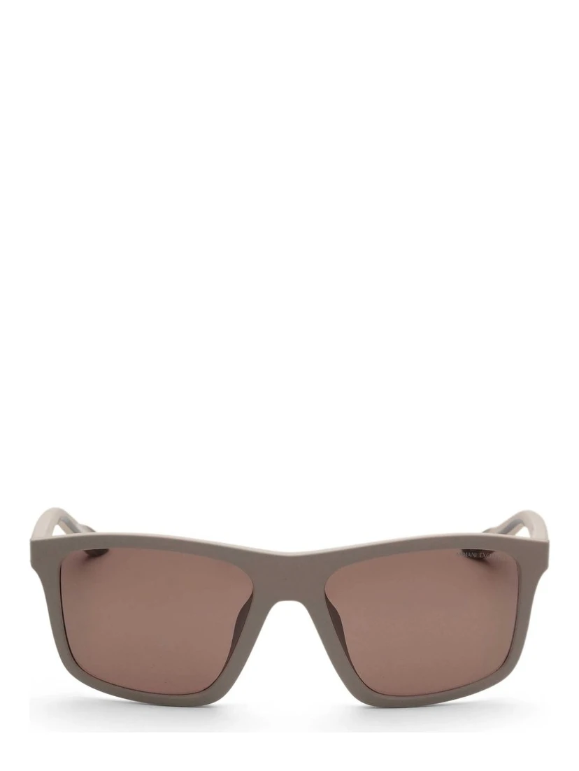 Brown Injected Sunglasses