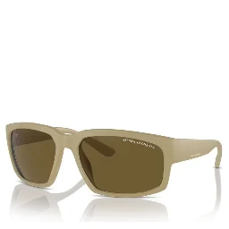 Beige Injected Sunglasses