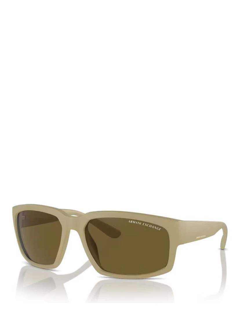 Beige Injected Sunglasses