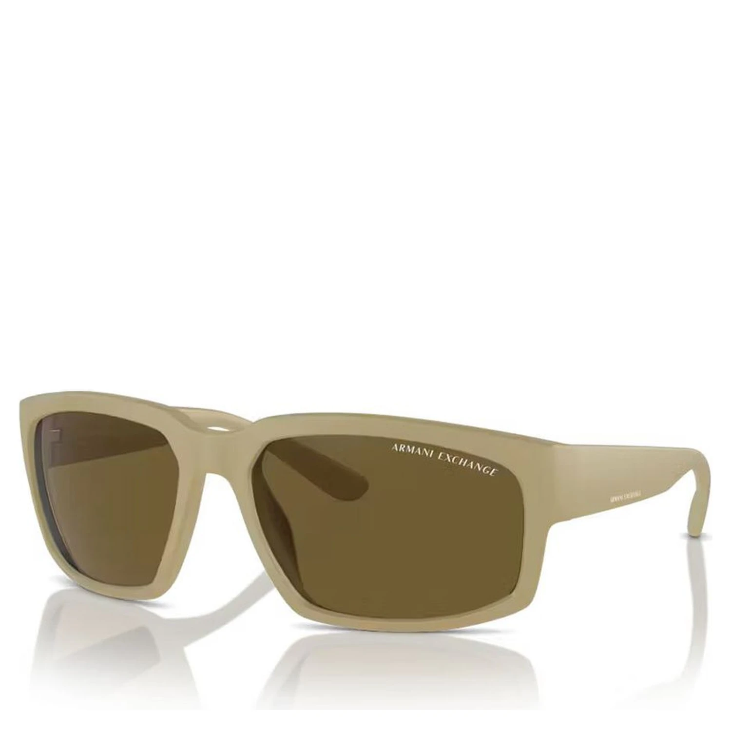 Beige Injected Sunglasses