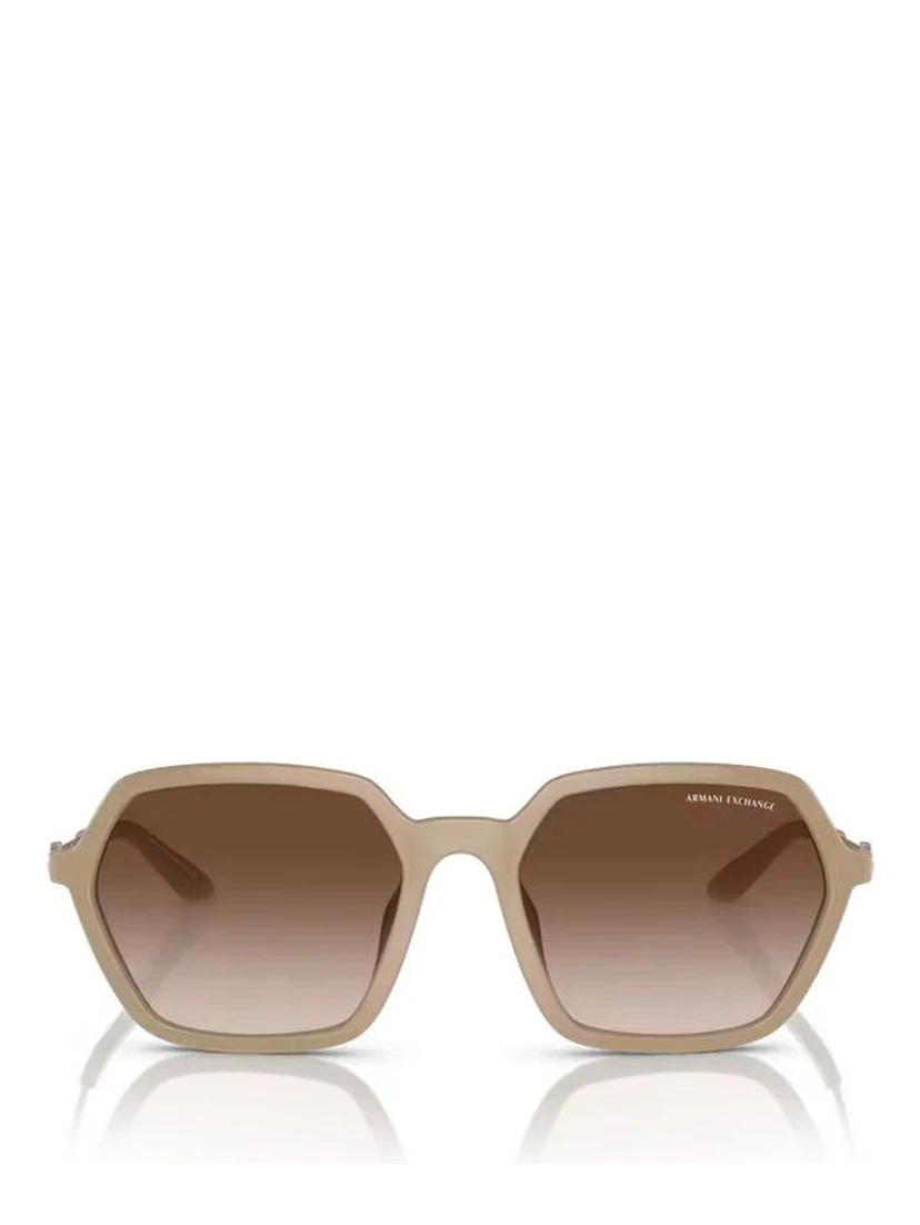 Brown Injected Sunglasses