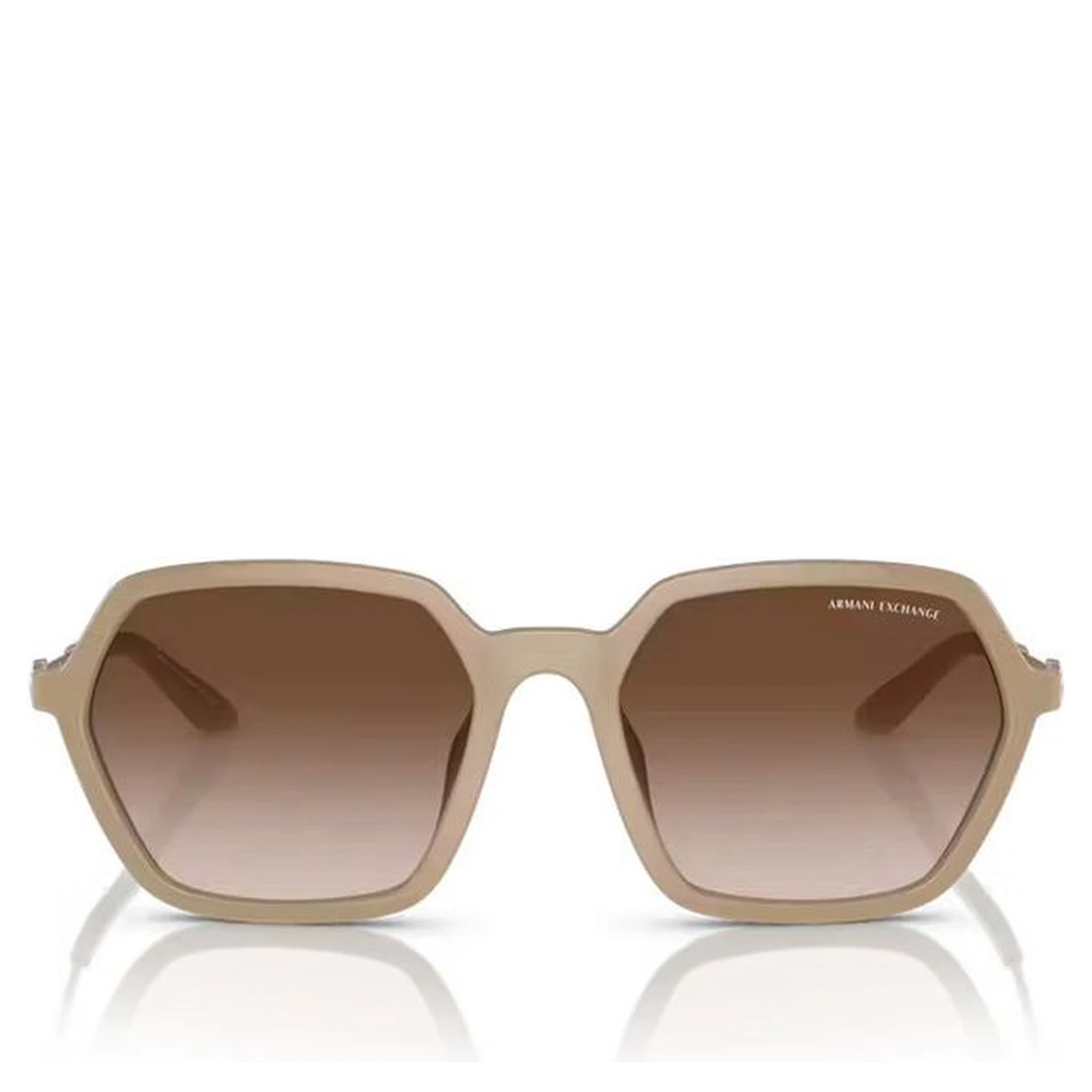 Brown Injected Sunglasses