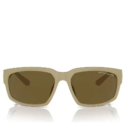 Beige Injected Sunglasses