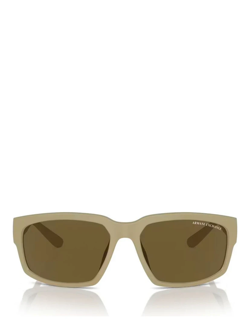 Beige Injected Sunglasses