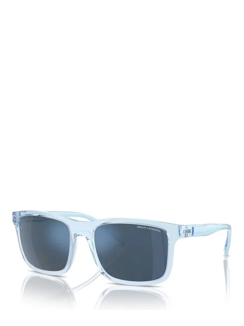 Blue Injected Sunglasses