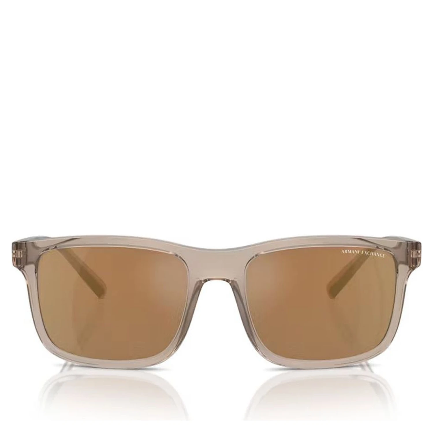 Brown Injected Sunglasses