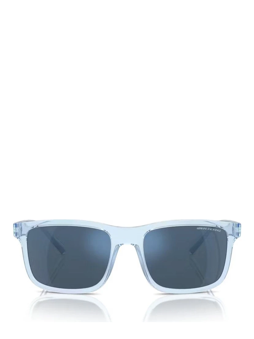 Blue Injected Sunglasses