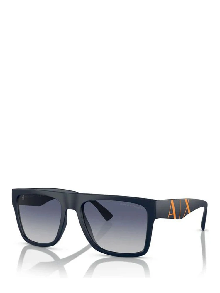 Blue Injected Sunglasses