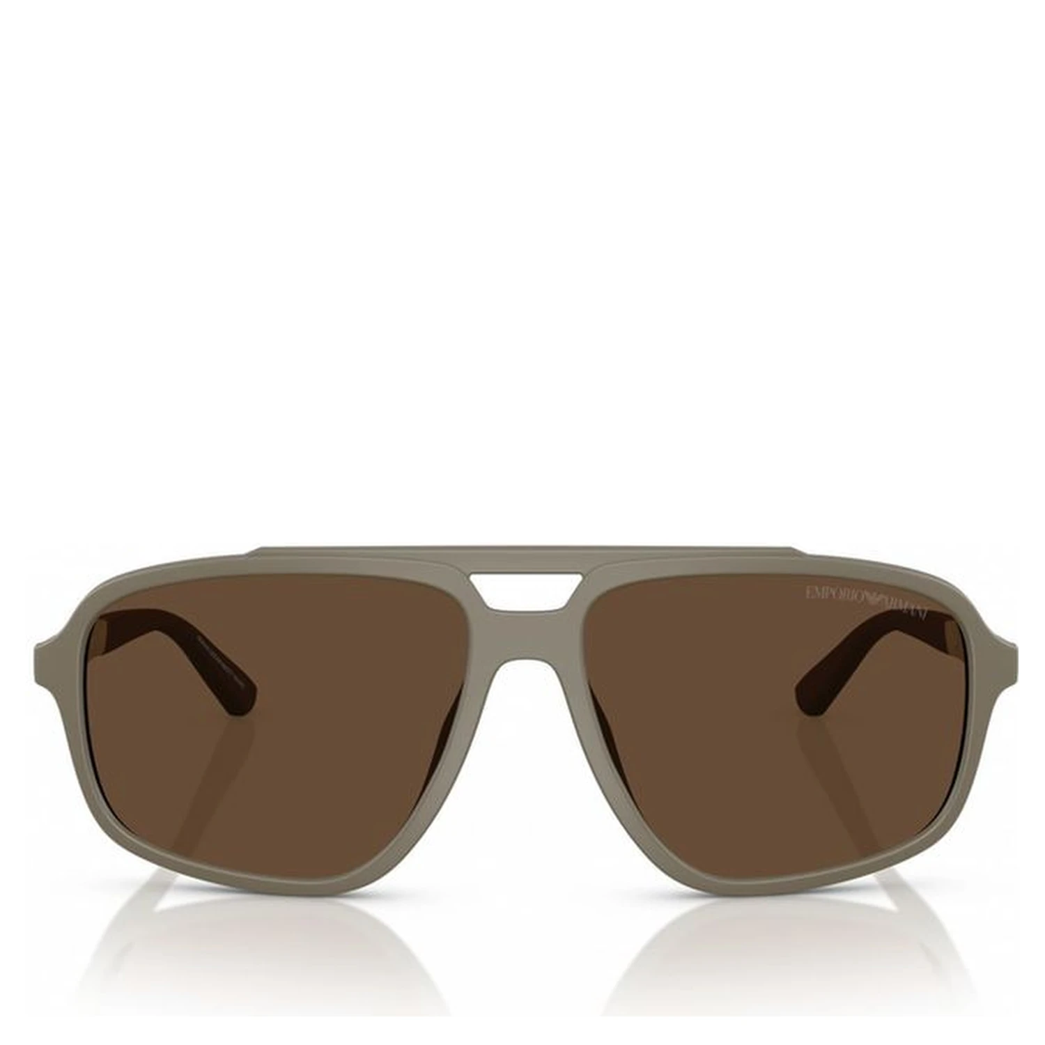 Beige Injected Sunglasses