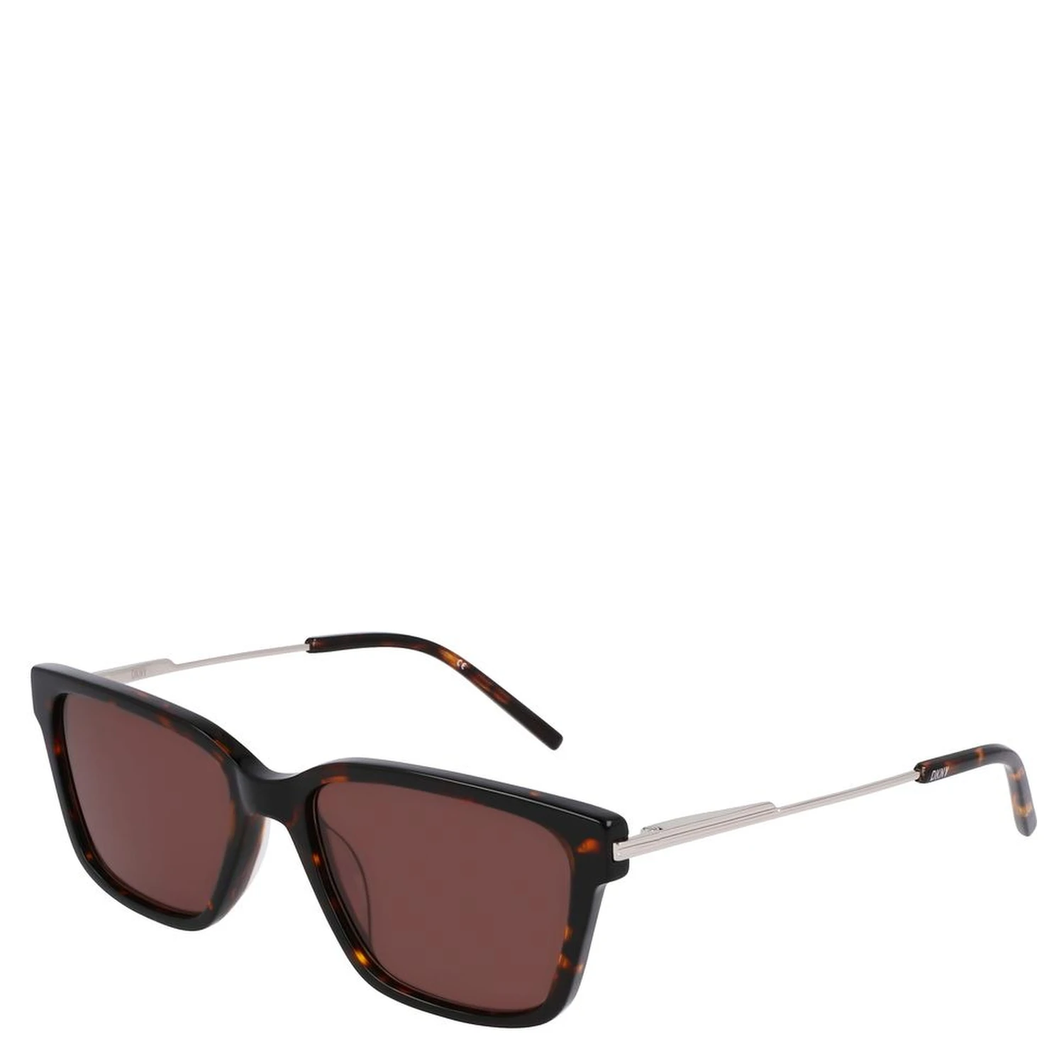 Brown Metal Sunglasses