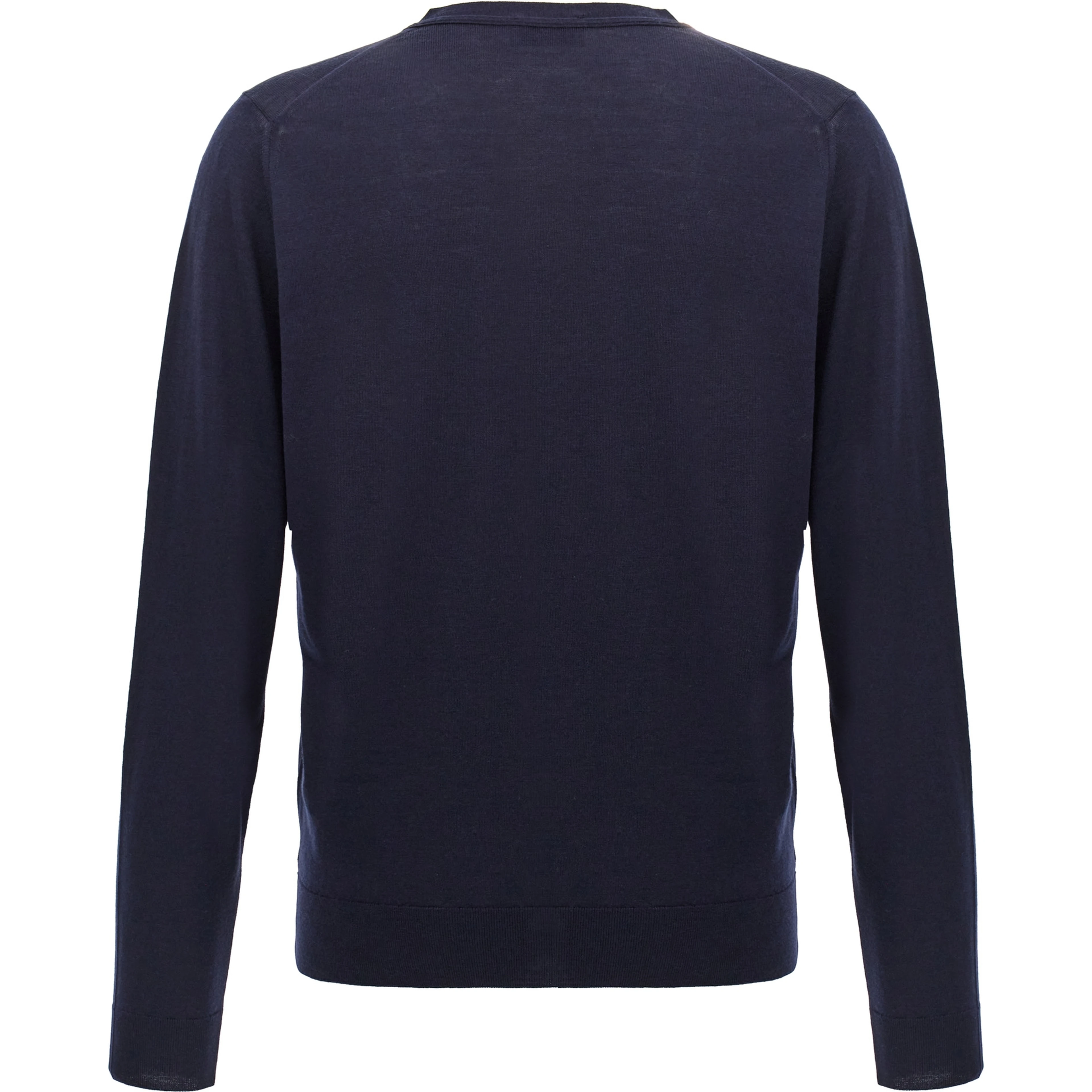 Blue Wool Cardigan