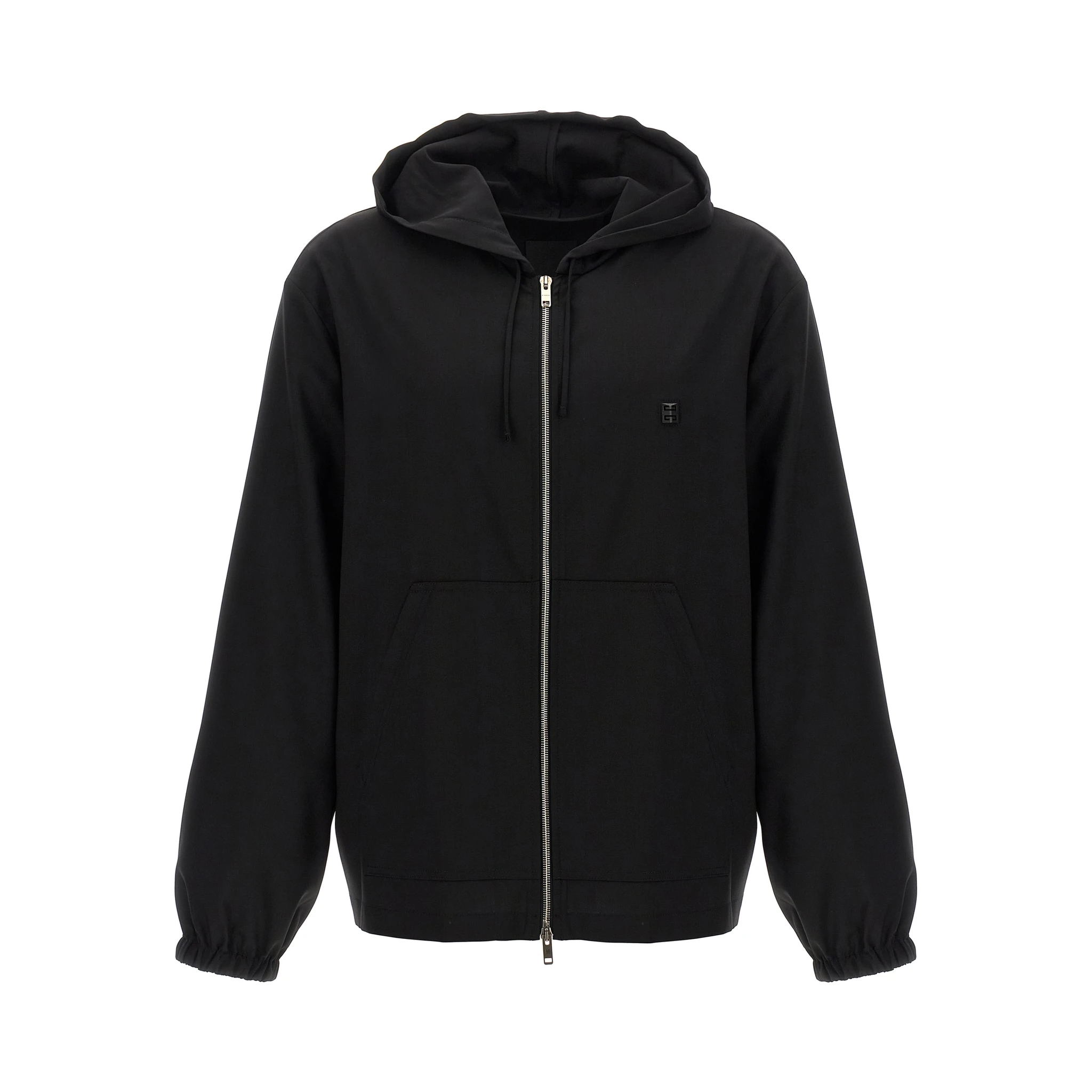 Black Virgin Wool Sweatshirt