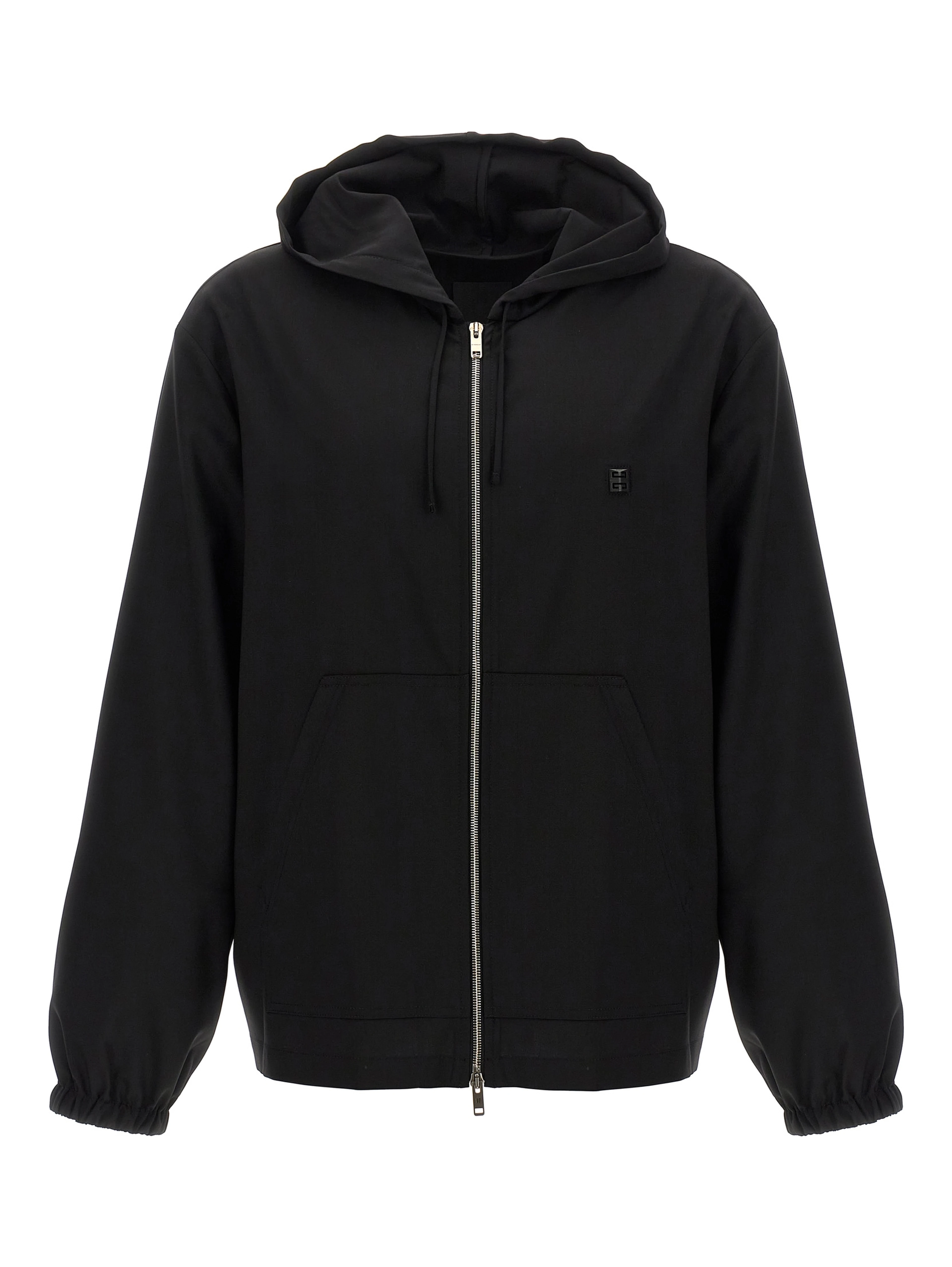 Black Virgin Wool Sweatshirt