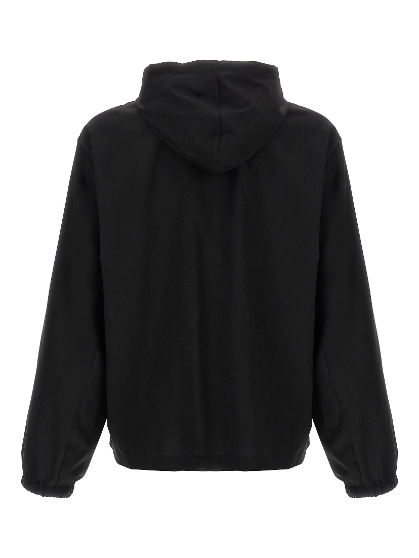 Black Virgin Wool Sweatshirt