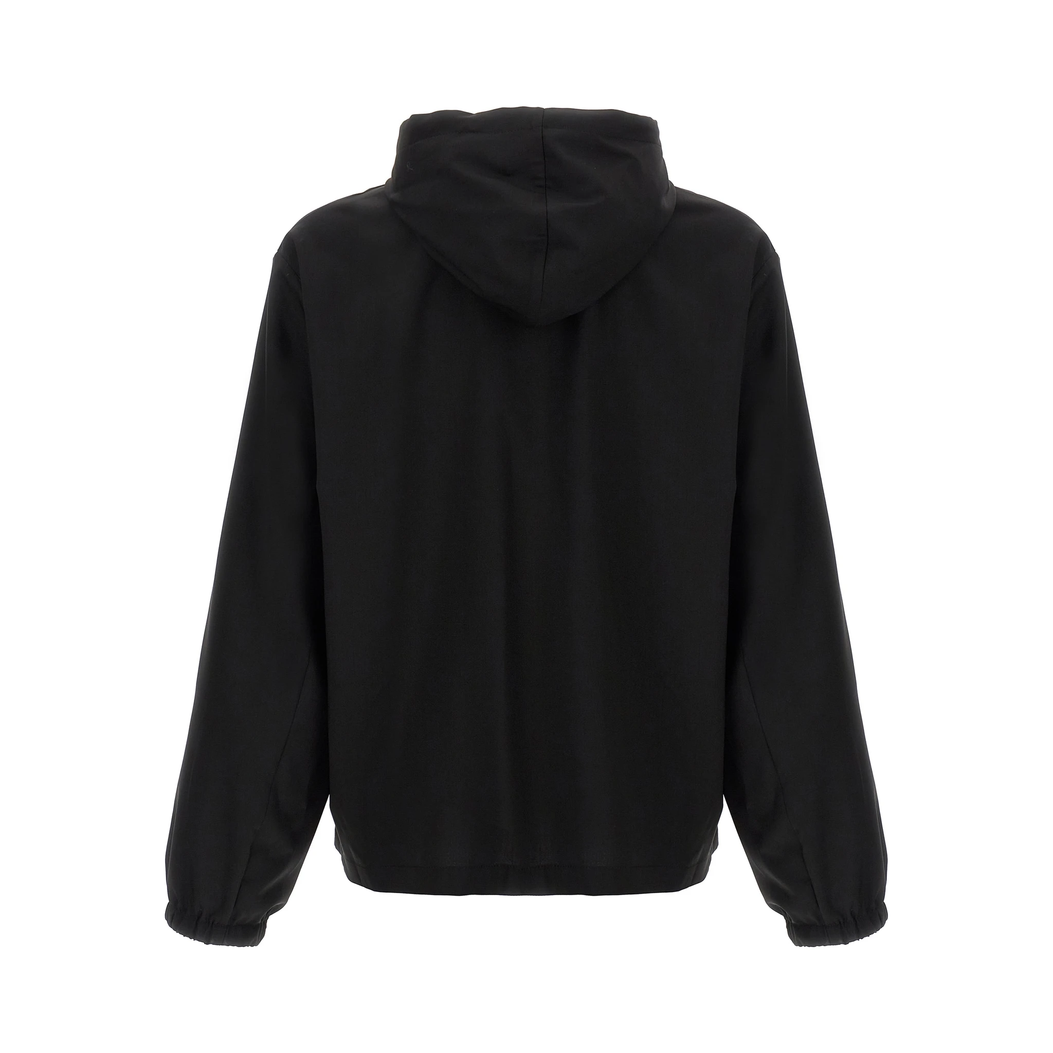 Black Virgin Wool Sweatshirt