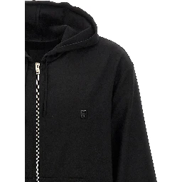 Black Virgin Wool Sweatshirt