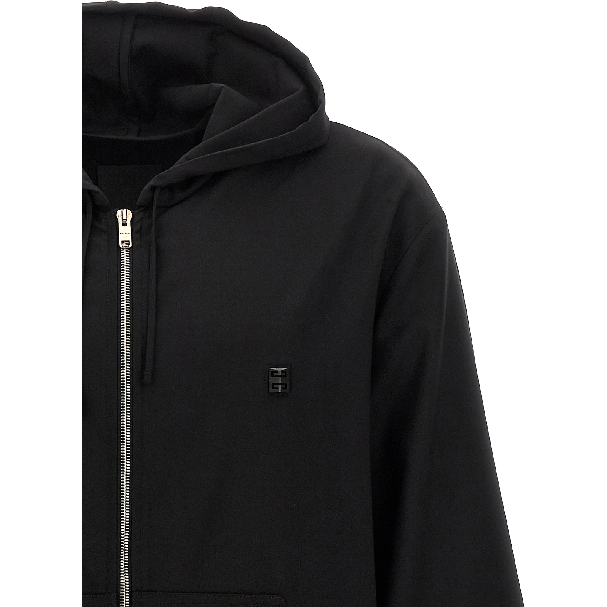 Black Virgin Wool Sweatshirt