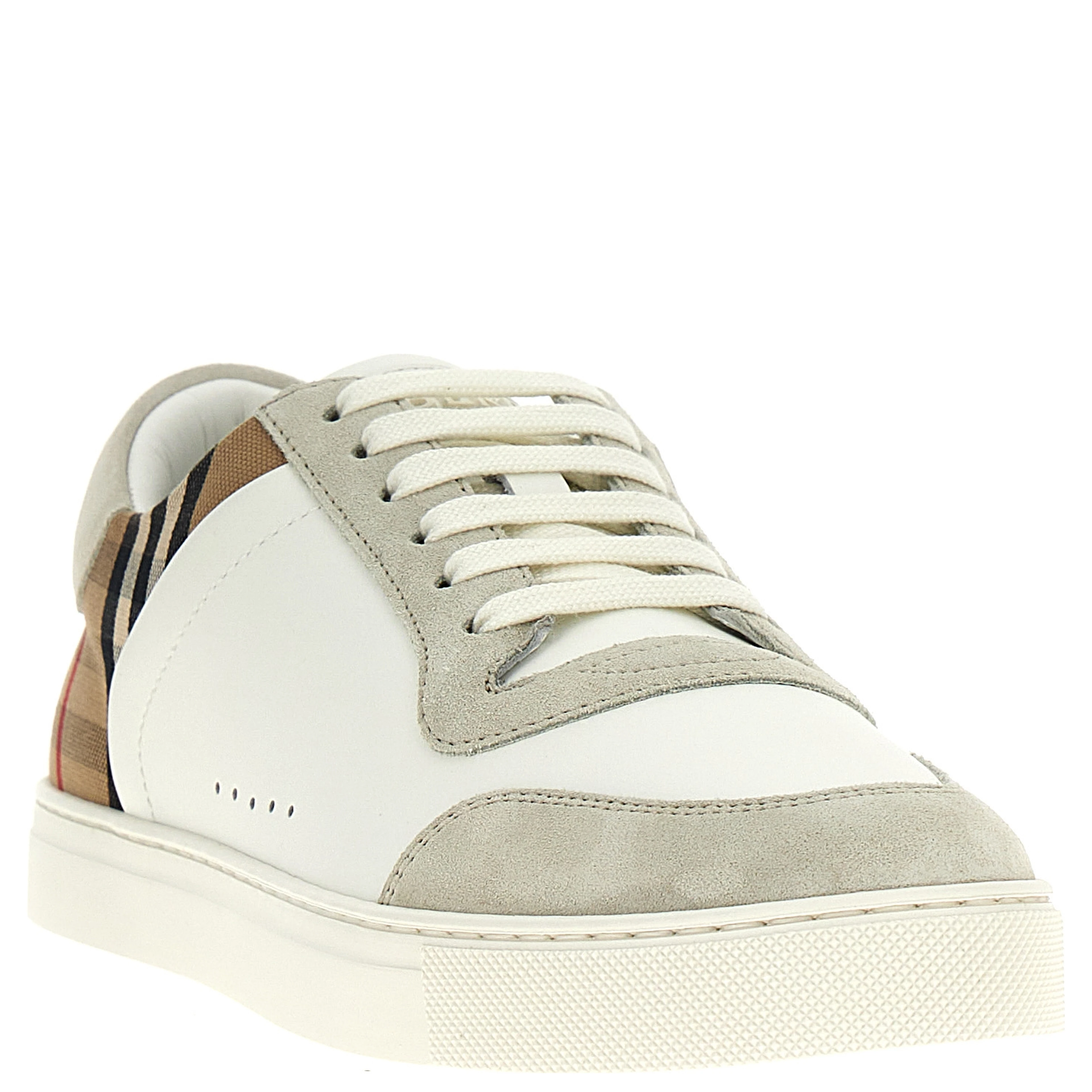 Multicolor Leather Low Top Sneakers