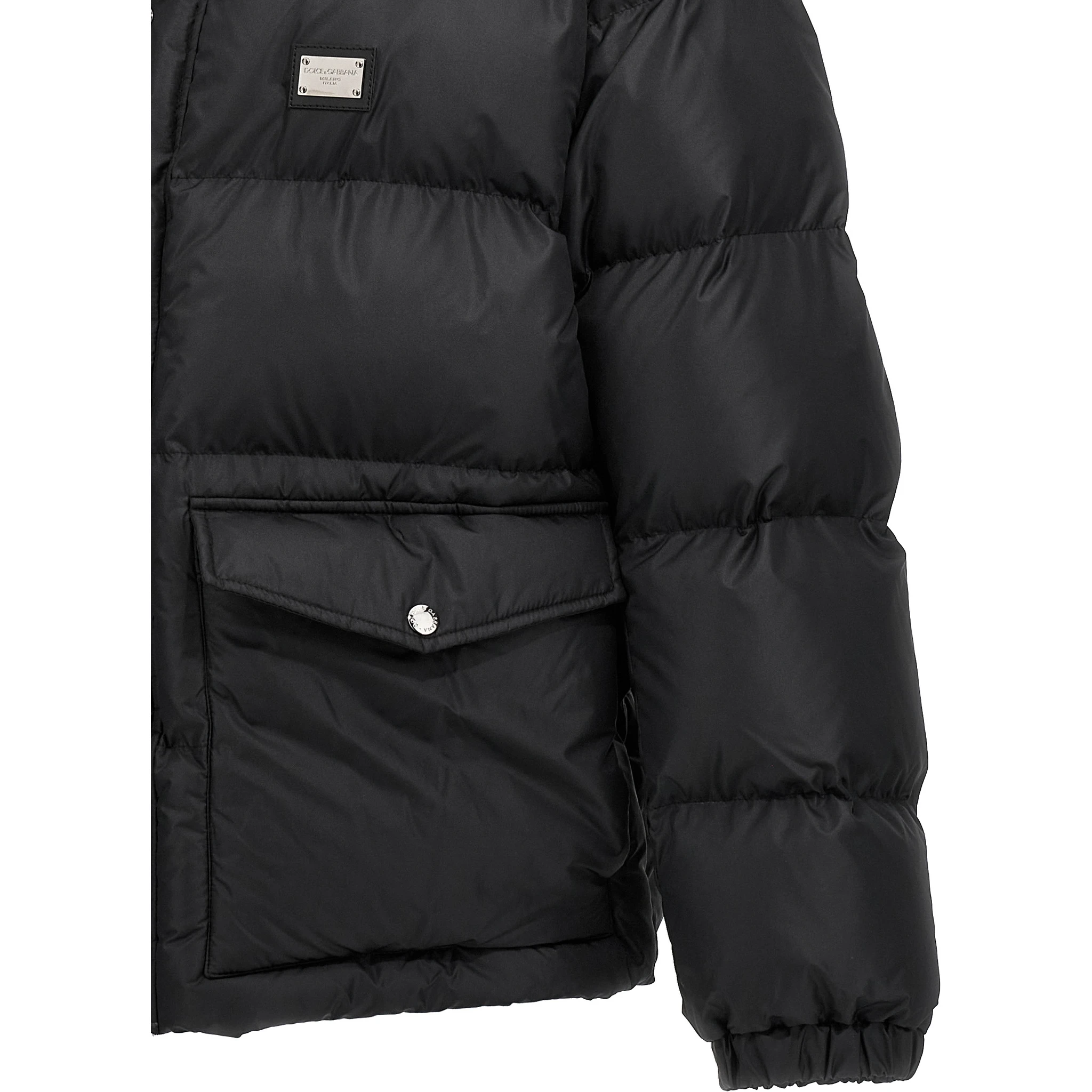 Black Polyester Jacket