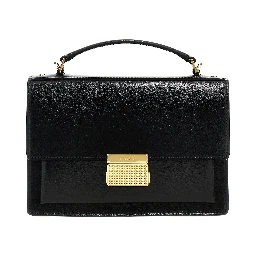 Black Cowhide Handbag