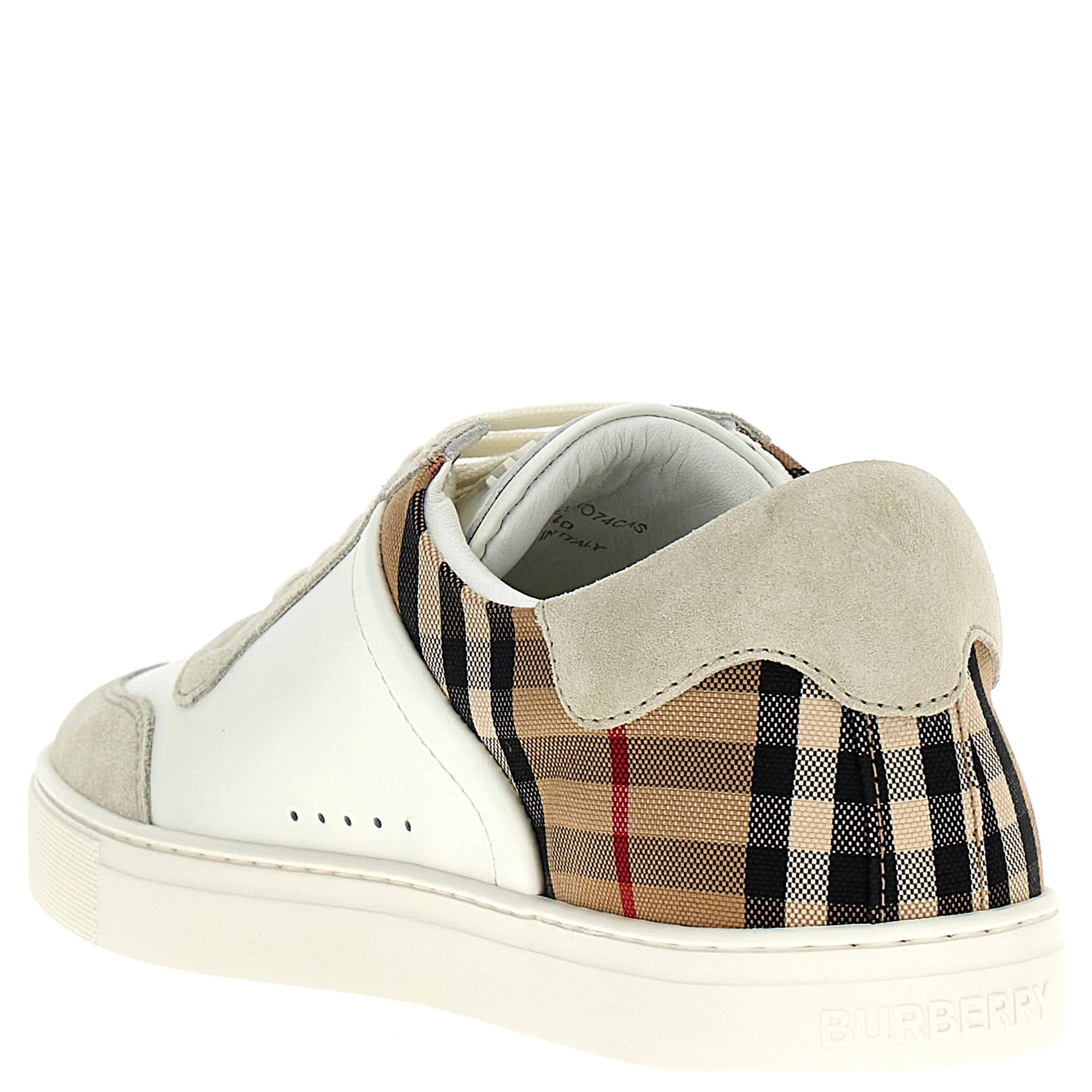 Multicolor Leather Low Top Sneakers