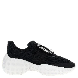 Bicolor Polyethylene Athletic Sneakers
