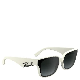 White Acetate Sunglasses