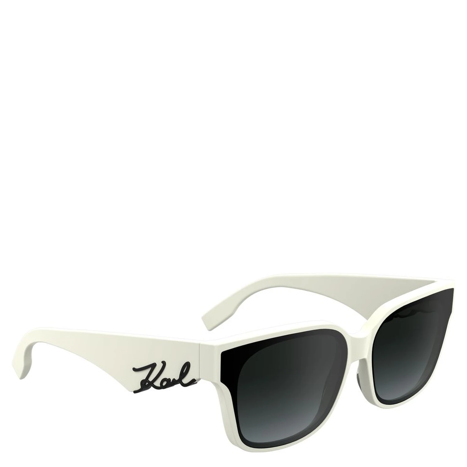 White Acetate Sunglasses