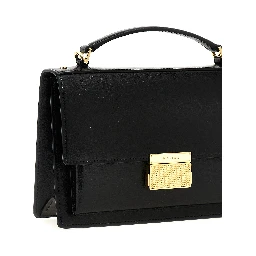 Black Cowhide Handbag