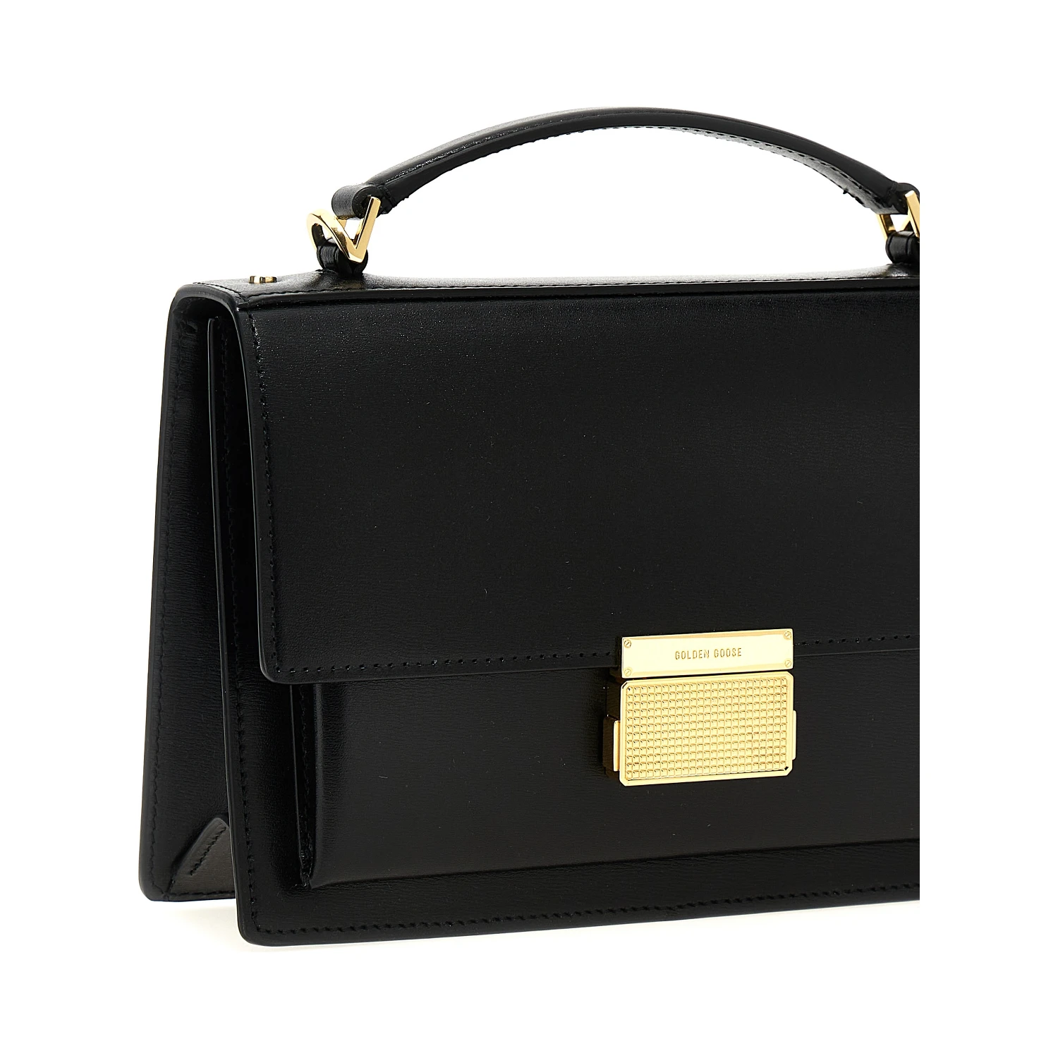Black Cowhide Handbag