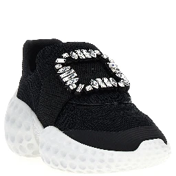 Bicolor Polyethylene Athletic Sneakers